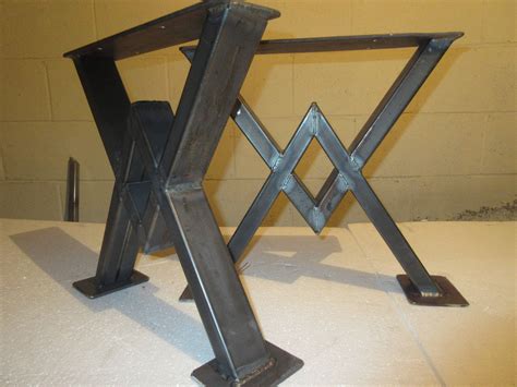 Metal Box Table Legs 